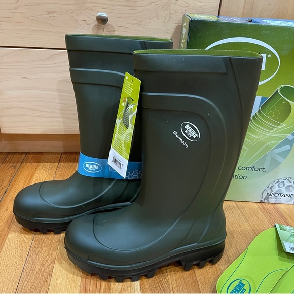 Bekina Thermolite IceShield S5 Mens Insulated Wellington Boots Size 14 NEW main image 6